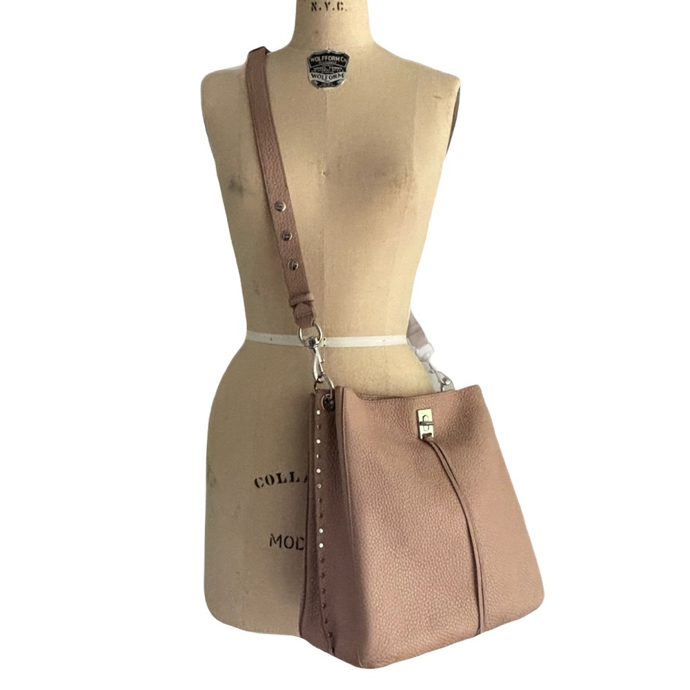 Rebecca Minkoff Blush Leather Darren Crossbody Bag
